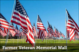 New Memorial Wall Honors Departed Farmer Veterans