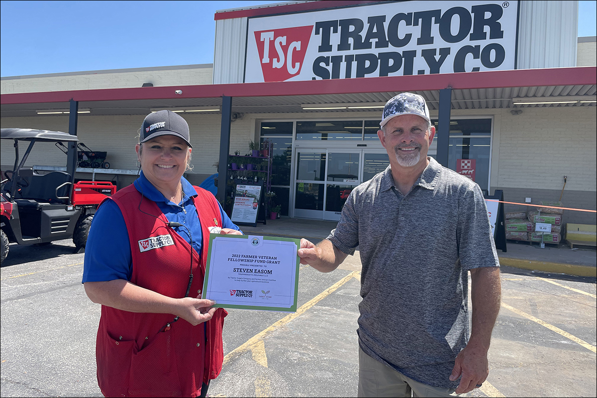 Tractor Supply Company Celebrates Service Members with Nationwide Discount on the Fourth of July and Announces Grant Donation for Farmer Veterans