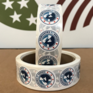 1-INCH LABELS (NEW HBH LOGO)