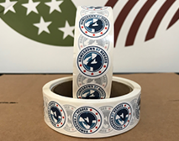 1-INCH LABELS (NEW HBH LOGO)