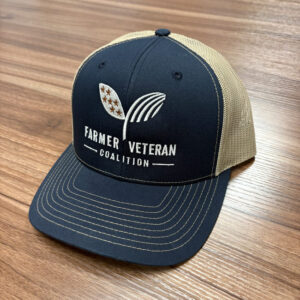 retro trucker cap navy khaki